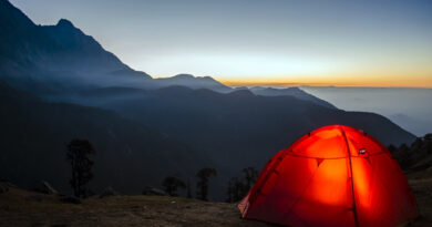 Hiking and Camping Combination