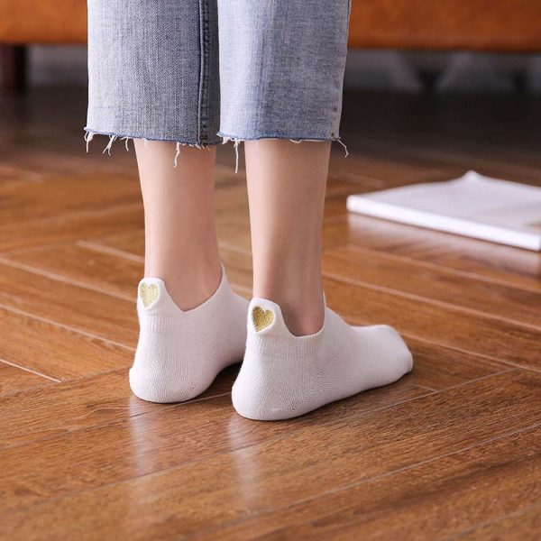 Women's Short Socks 4 Pairs Set - Image 5