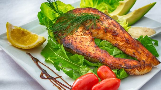 salad salmon