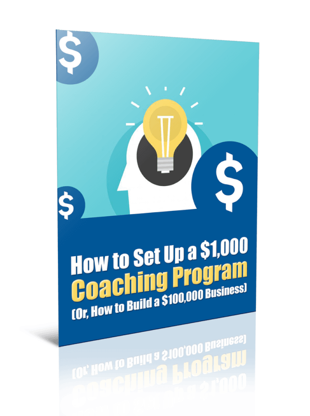 How To Set Up a $1000 Coaching Program